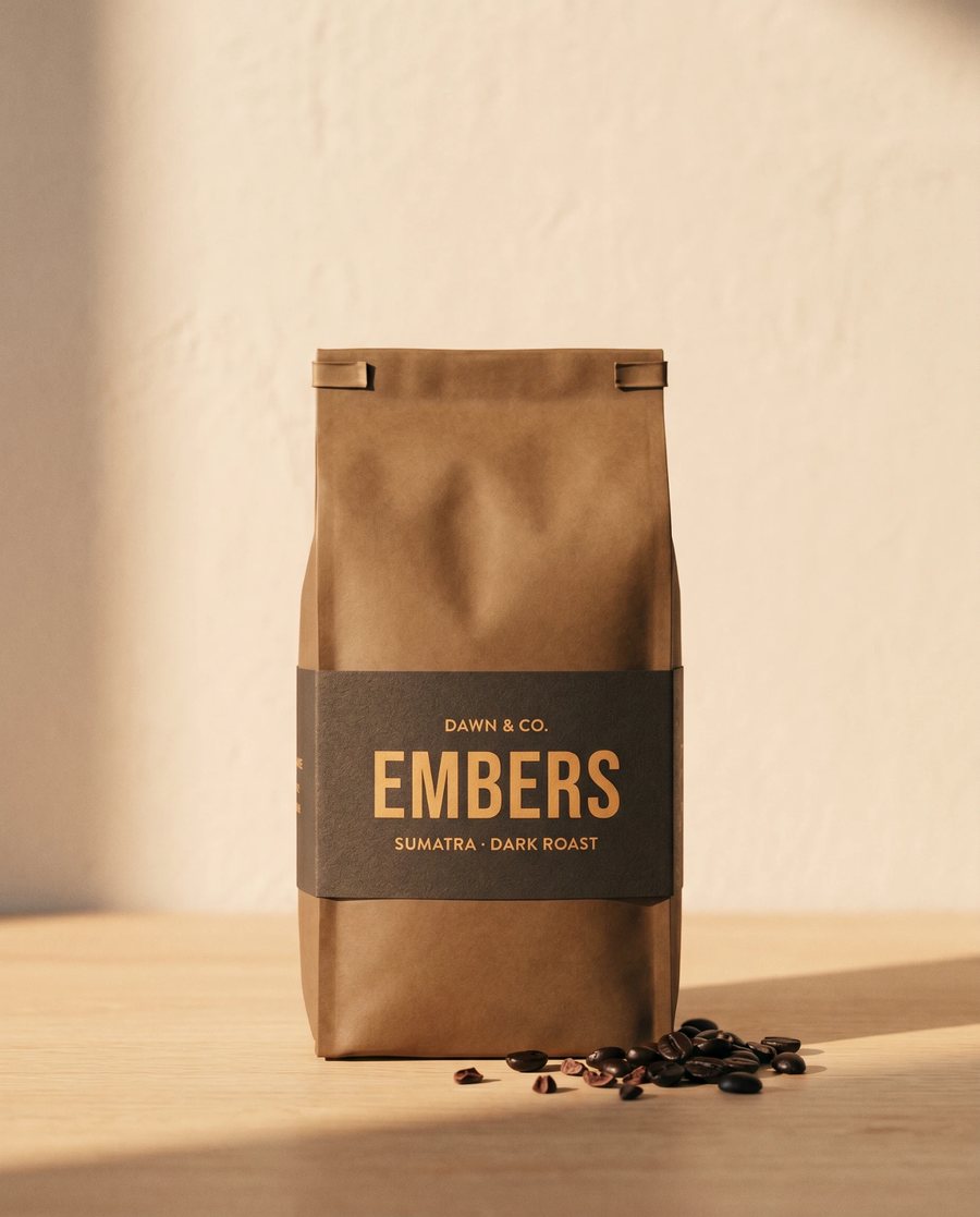Dawn & Co. Embers coffee bag