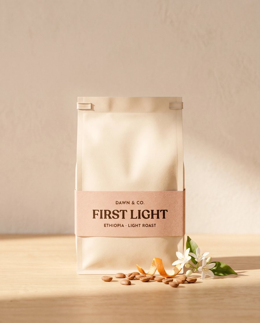 Dawn & Co. Single Origin coffee bag